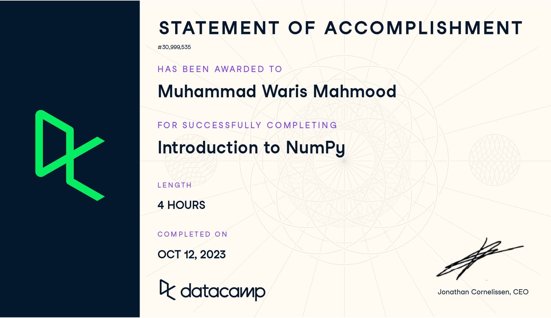 Numpy
